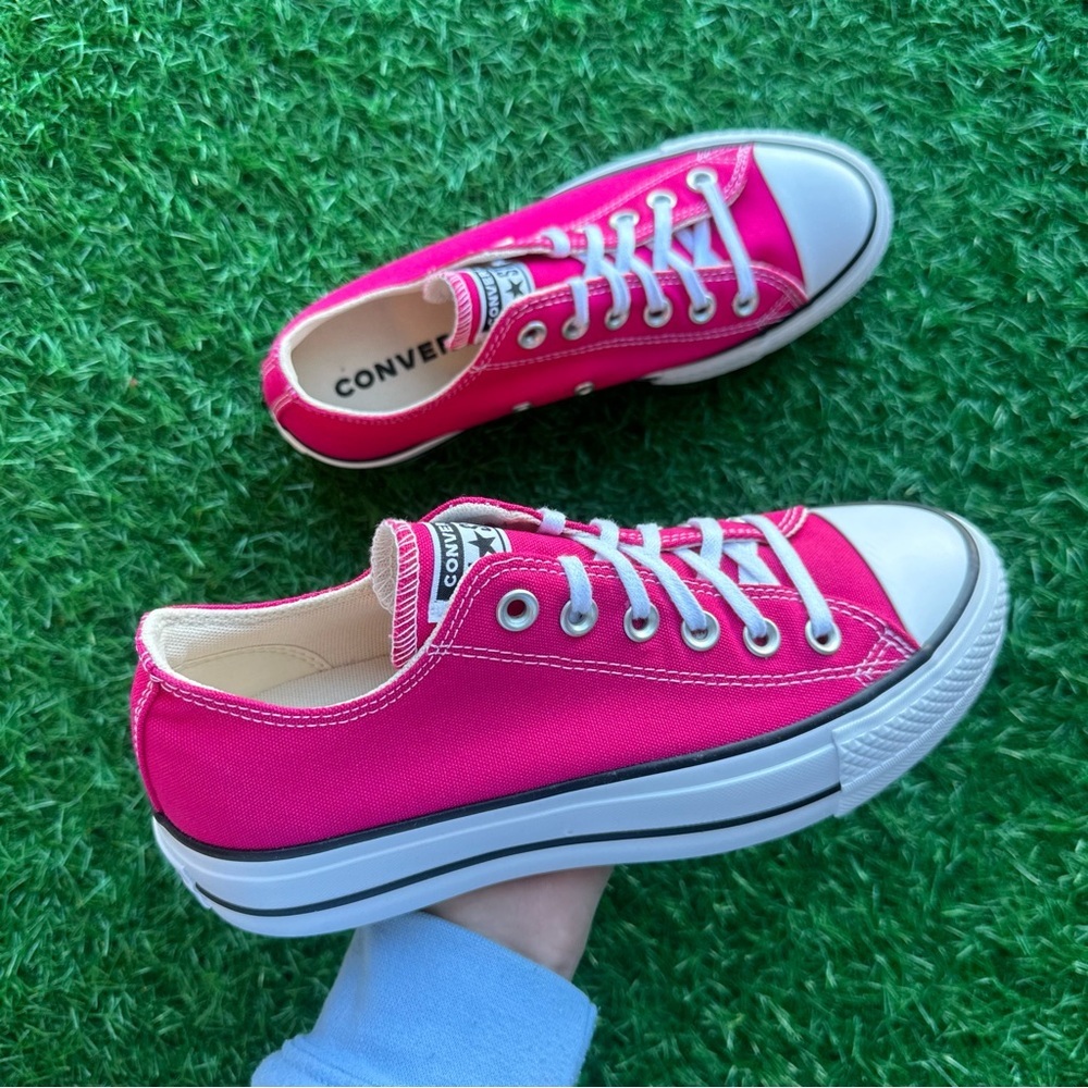 🎁Converse Chuck Taylor All Star Ctas Lift Hi Cerise Pink - Picture 5 of 10